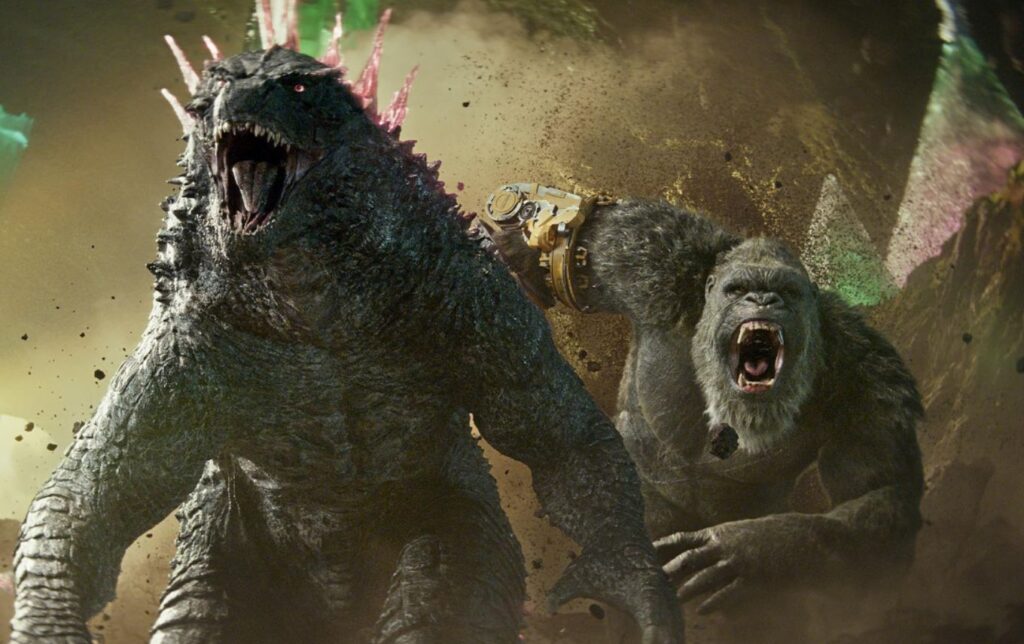 “Godzilla e Kong: O Novo Império” domina as salas de cinema de Guarulhos
