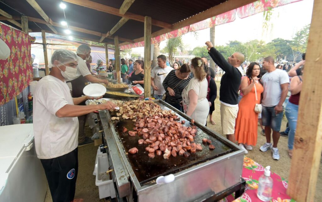 Imagem do Arraial no Bosque Maia ano passado: grande festa junina em Guarulhos