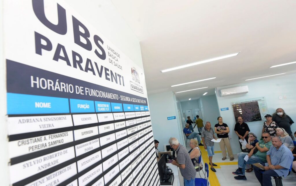 Imagem da nova UBS Paraventi, em Guarulhos