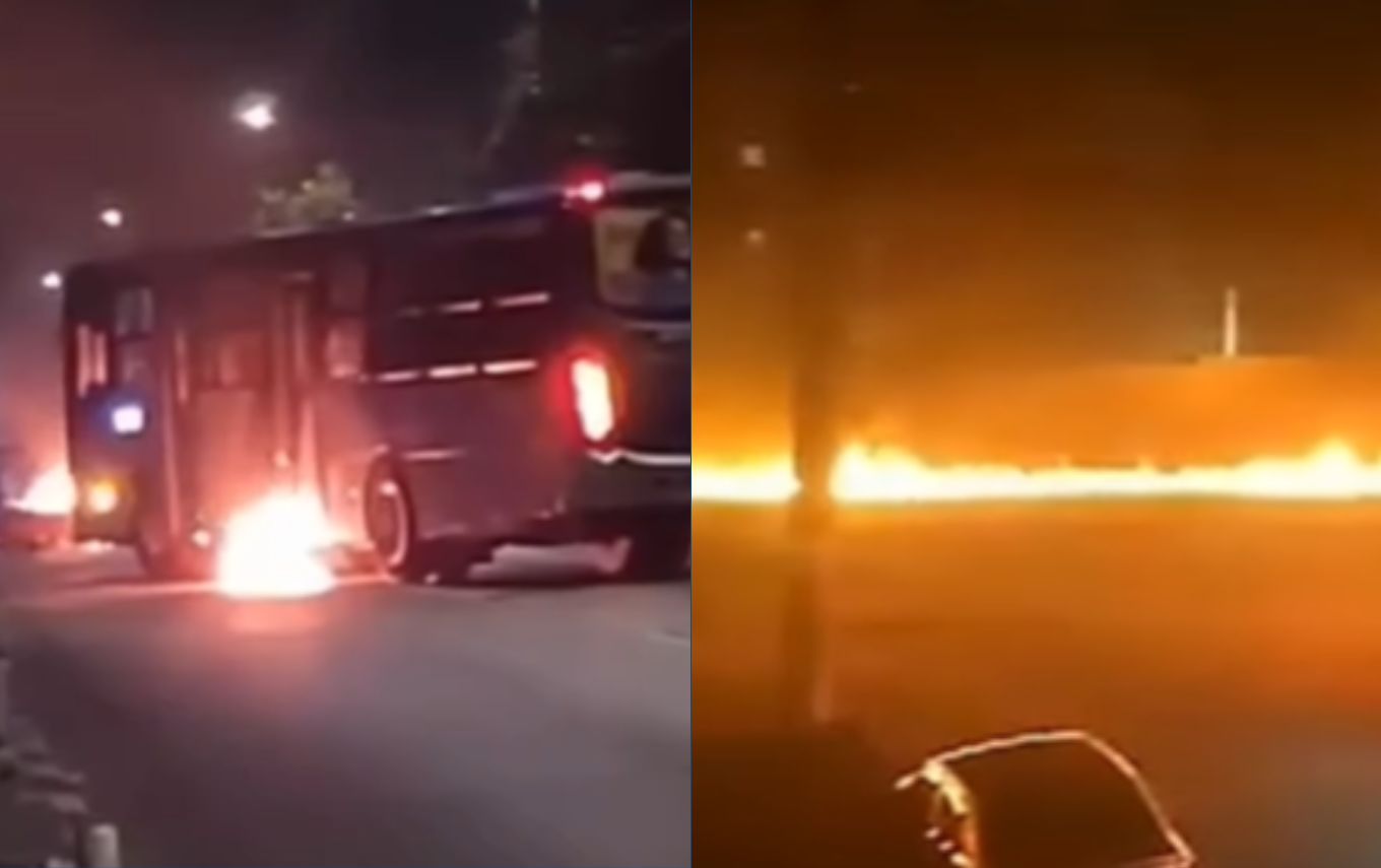 Dois ônibus são incendiados em Guarulhos em menos de 24 horas