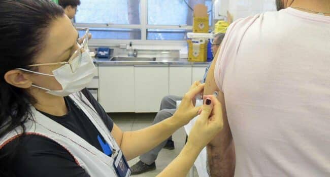 Vacinação contra a gripe em Guarulhos