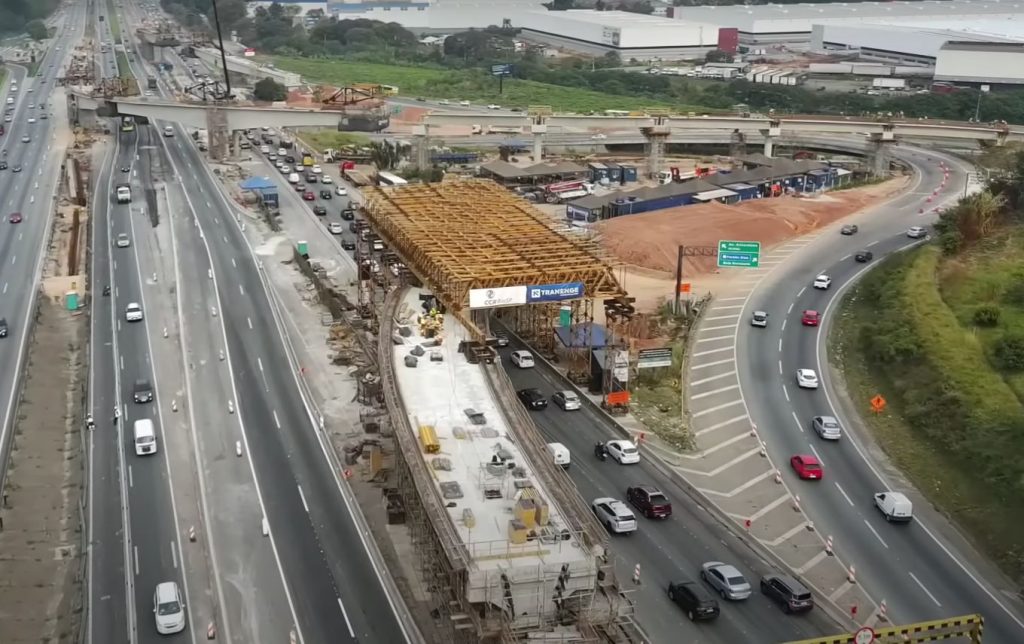 Viadutos da Dutra com a Fernão Dias: 82% das obras prontas