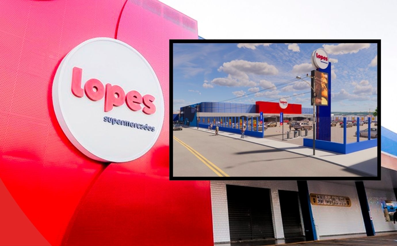 Lopes Supermercados volta à Praça 8 e inaugura nova loja 24 horas com ofertas