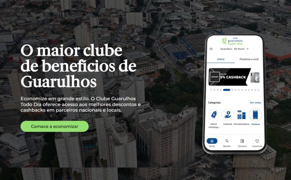 Conheça e assine o Clube Guarulhos Todo Dia, o novo app de descontos da cidade