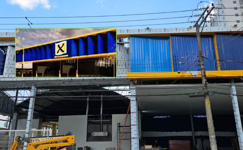 X Supermercados faz mutirão de empregos e anuncia data de inauguração de loja na Vila Endres