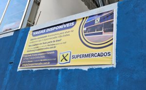 Em obras, X Supermercados perto do Internacional está contratando