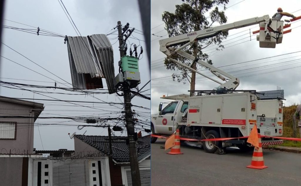 Falta de energia elétrica em Guarulhos: EDP registra mais de 690 ocorrências durante chuvas