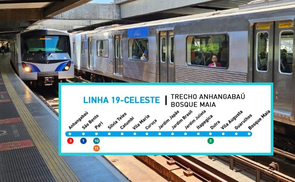 Obra da Linha-19 Celeste sai da lista de privatizações e será feita pelo Metrô