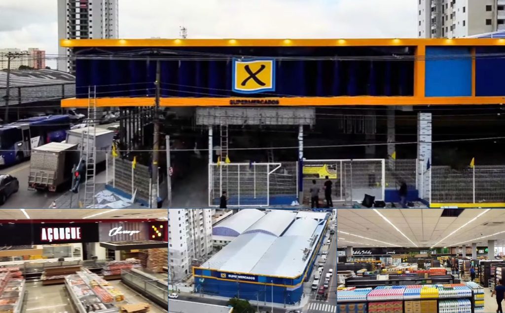 X Supermercados faz promoção de carne, arroz, leite e mais em inauguração na Vila Endres