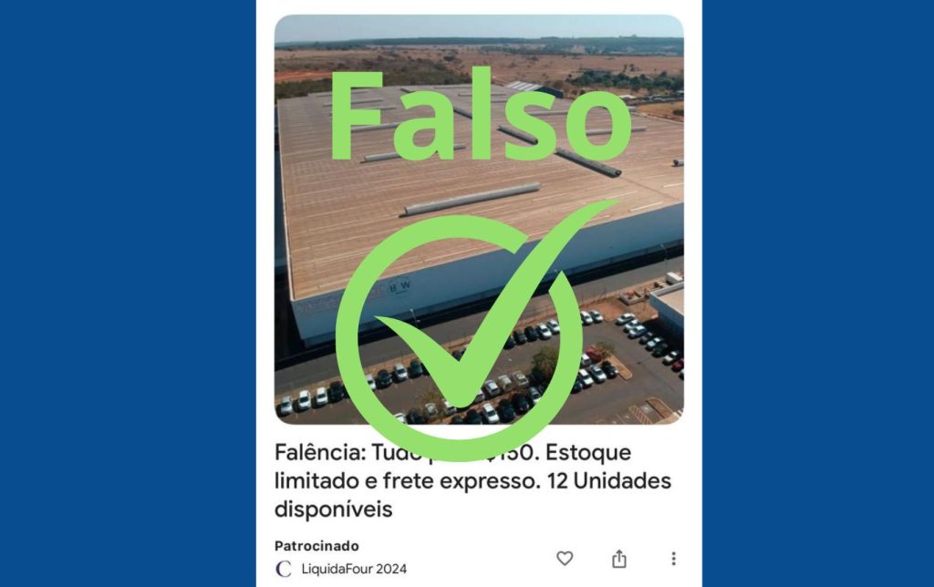 Carrefour não está oferecendo produtos eletrônicos com 90% de desconto no “galpão de Guarulhos”