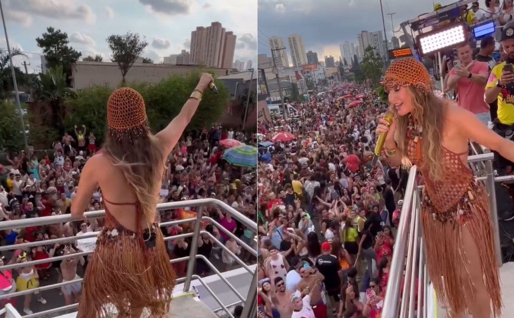 Vídeo: O Carnaval de Claudia Leitte no Bloco Banda Bicha em Guarulhos