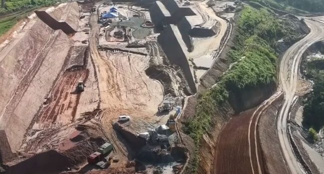 Obras do Rodoanel Norte, que são realizadas pelo Consórcio Cantareira e tem vagas de emprego abertas