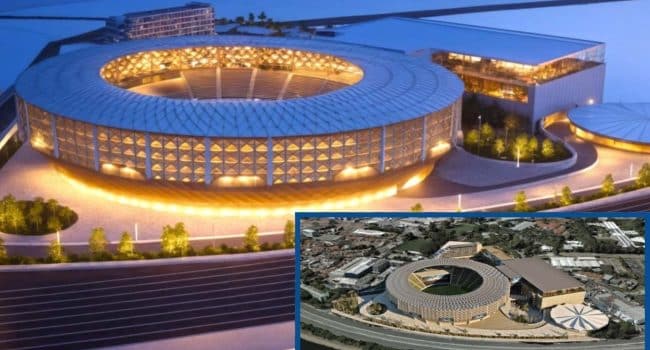 Arena Portuguesa, que será o novo estádio do Canindé na Marginal Tietê