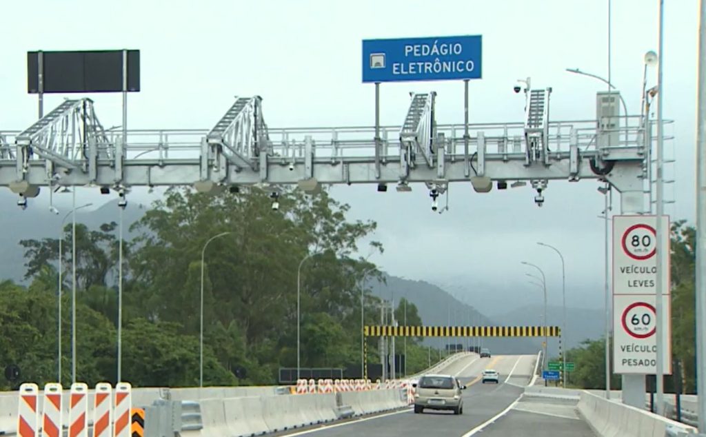 Free Flow no Contorno Sul da Tamoios aumenta adesão de tags em Caraguatatuba