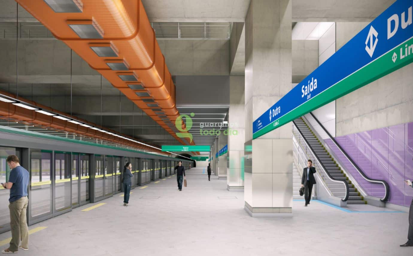 Metrô recebe mais R$ 174 milhões de crédito para expansão da Linha 2-Verde até Guarulhos