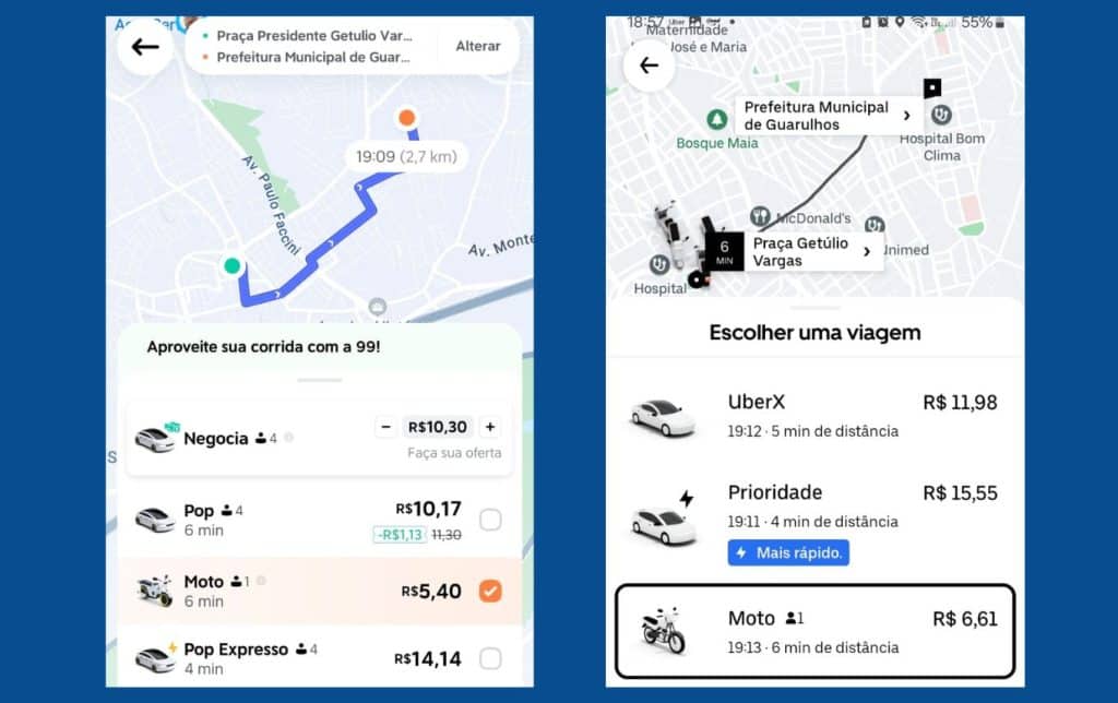 Mototáxi em Guarulhos: proibido, opera sem regras e sem discussão