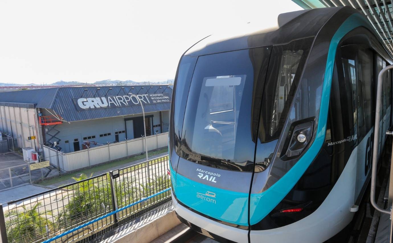 Por que o Aeromóvel do Aeroporto de Guarulhos ainda não está funcionando?