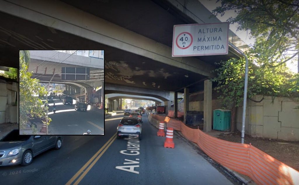Esse é um dos lugares com o pior trânsito de Guarulhos atualmente: ‘Obra sem fim’