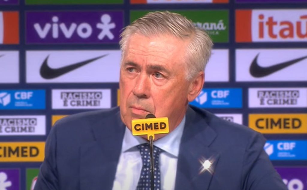 Carlo Ancelotti convoca a Seleção Brasileira para jogo em Itaquera; veja a lista