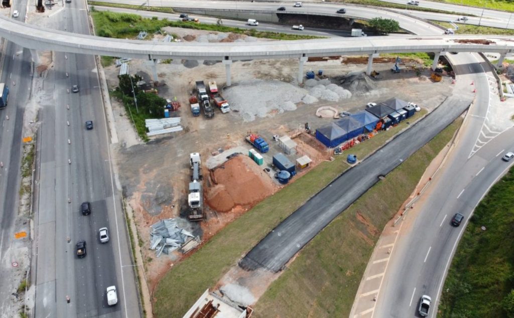 Erramos: Tranenge Construções não deixou as obras na Via Dutra