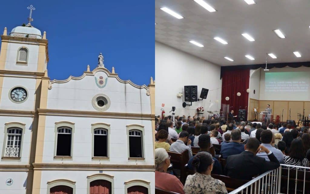 Censo 2022: em Guarulhos, 43% são católicos e 30% são evangélicos