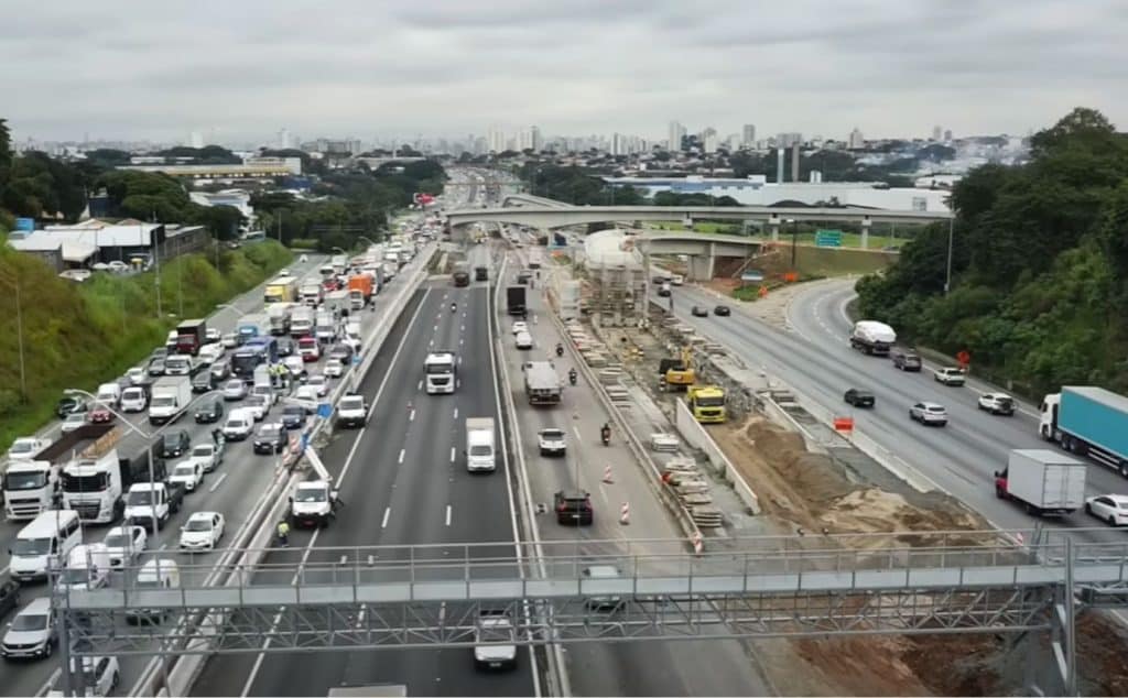 Vídeo: Veja como estão ficando os viadutos da Dutra para a Fernão Dias