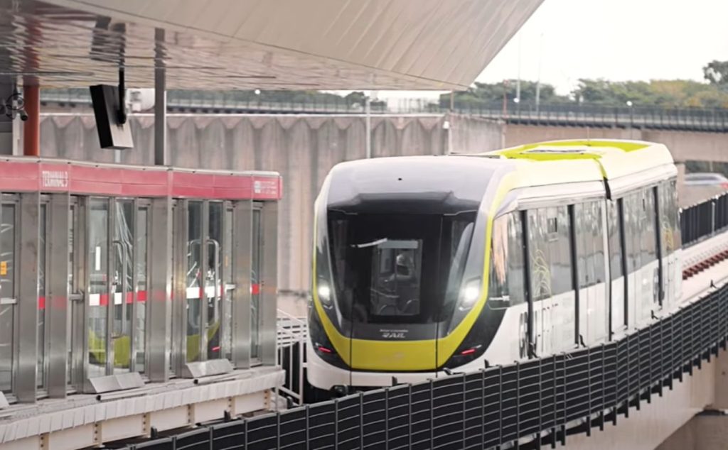 Novo vídeo mostra Aeromóvel do Aeroporto de Guarulhos em operação sem passageiros