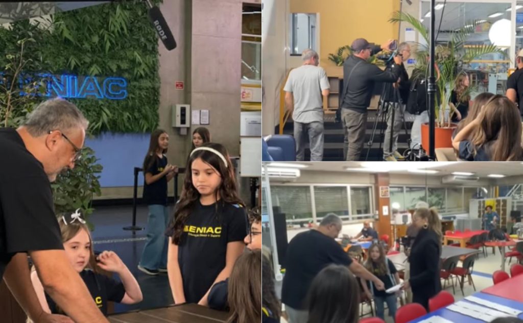 Colégio Eniac Guarulhos vira cenário de novela infantil comandada por ex-diretor do SBT